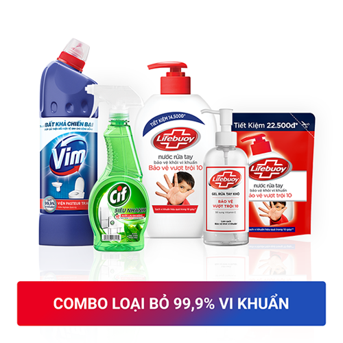 Ảnh của Combo Loại Bỏ 99,9% Vi Khuẩn