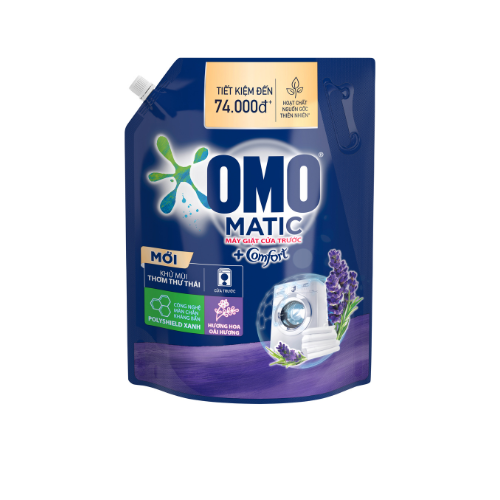 Ảnh của Nước giặt Omo Matic Cửa trước Khử mùi Thư thái túi 3.6kg - SP test tích hợp VTP