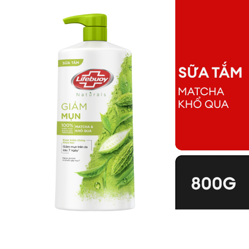 Ảnh của Sữa tắm Lifebuoy Matcha Khổ qua 800g - SP Test VTP LMD